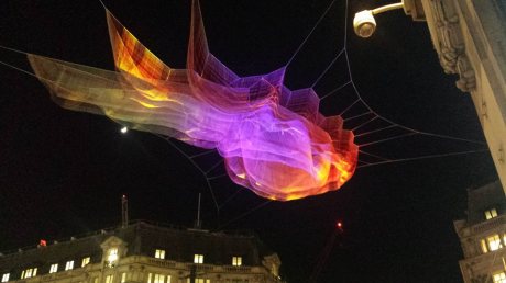 Janet Echelman London installation