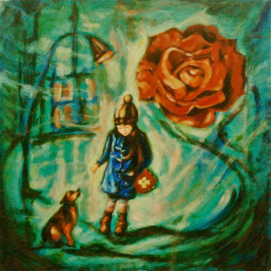 Ong Hwee Yen_Untitled 1_2015_Acrylic on  Canvas_76x76cm