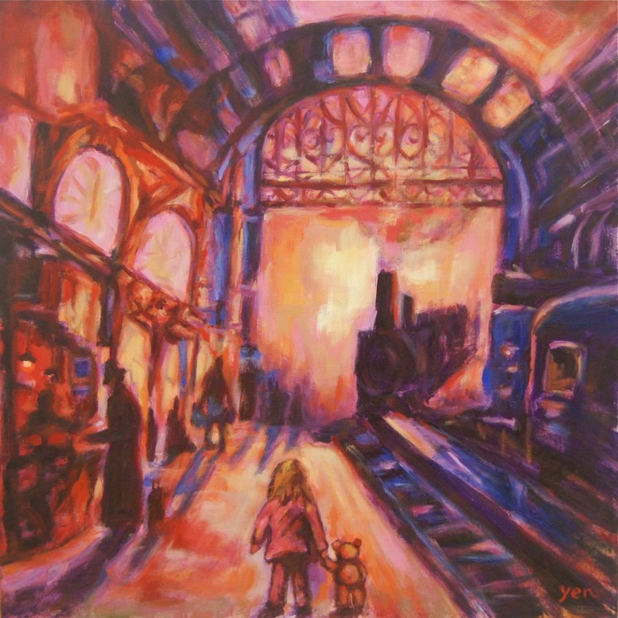 Ong Hwee Yen_Untitled 3_2015_Acrylic on  Canvas_76x76cm