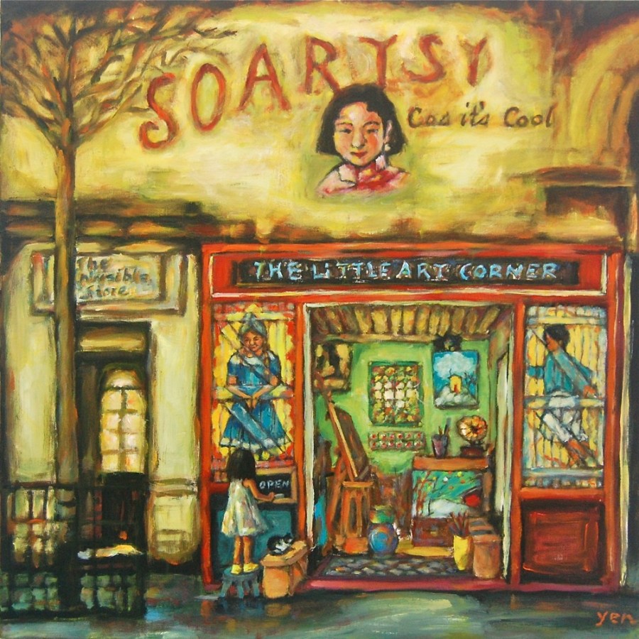 Ong Hwee Yen_Untitled7_2015_Acrylic on Canvas_76x76cm