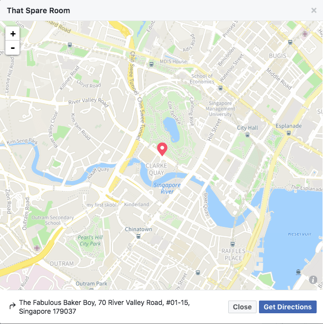 That Spare Room - Google Map